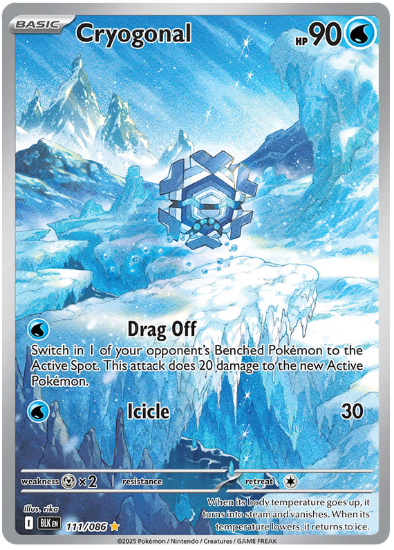 Cryogonal - Black Bolt - 111/086