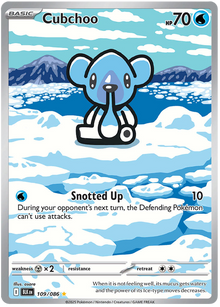 Cubchoo - Black Bolt - 109/086