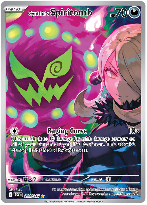 Cynthia's Spiritomb - Ascended Heroes - 244/217