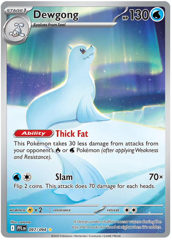 Dewgong - Phantasmal Flames - 097/094
