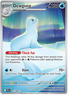 Dewgong - Phantasmal Flames - 097/094