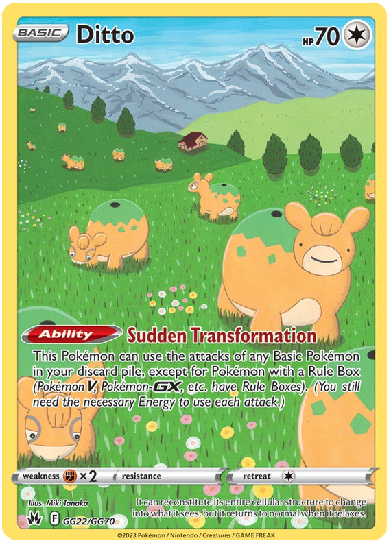 Ditto - Crown Zenith - GG22/GG70