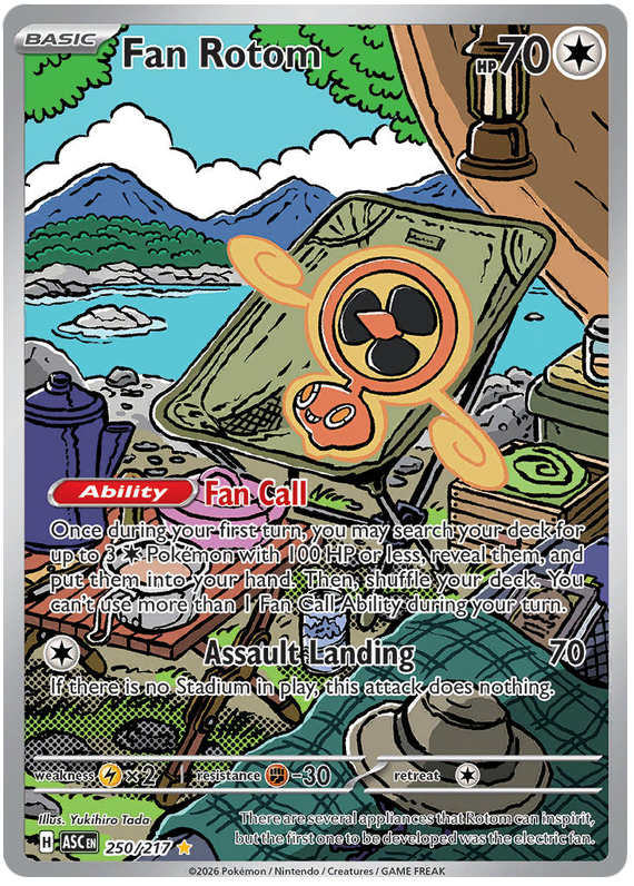 Fan Rotom - Ascended Heroes - 250/217