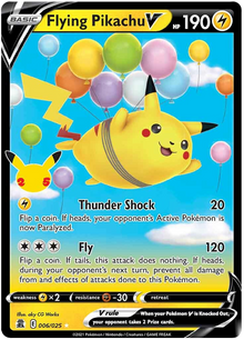 Flying Pikachu V - Celebrations - 006/025