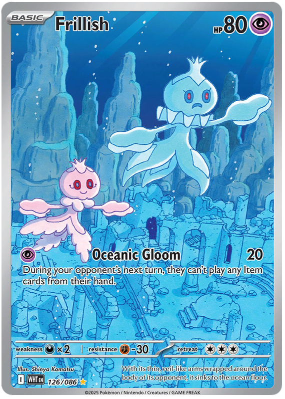 Frillish - White Flare - 126/086