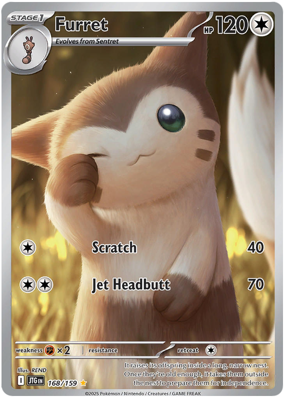 Furret - Journey Together - 168/159