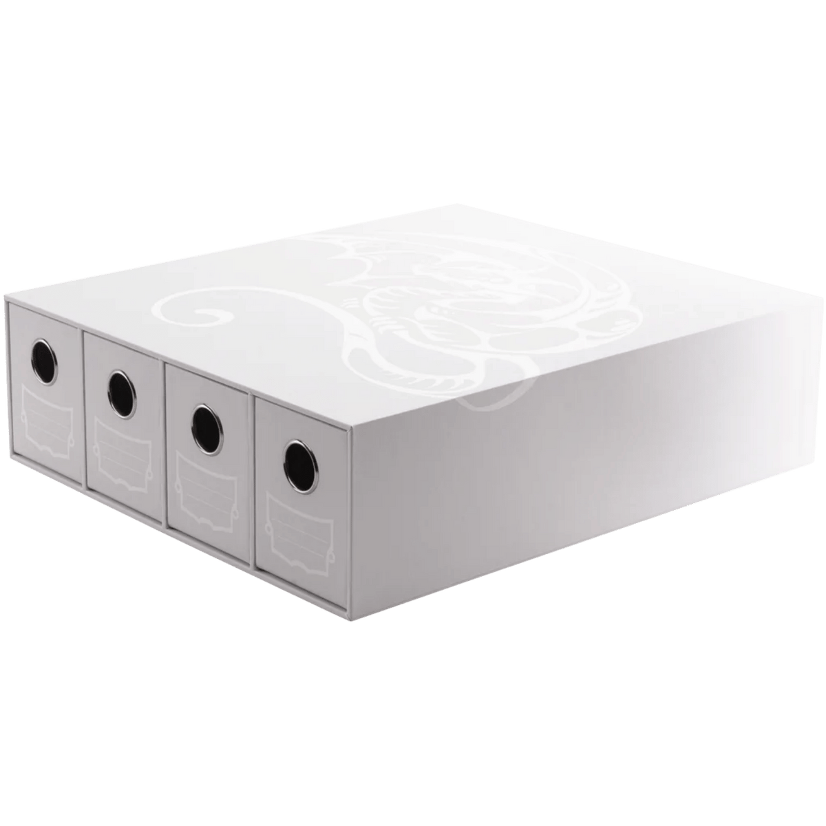 Dragon Shield Storage - Card Drawers Fortress - Horizontal - 4 - White