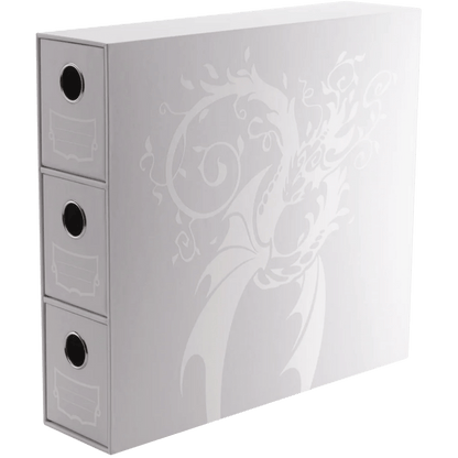 Dragon Shield Storage - Card Drawers Fortress - Vertical - 3 XL - White