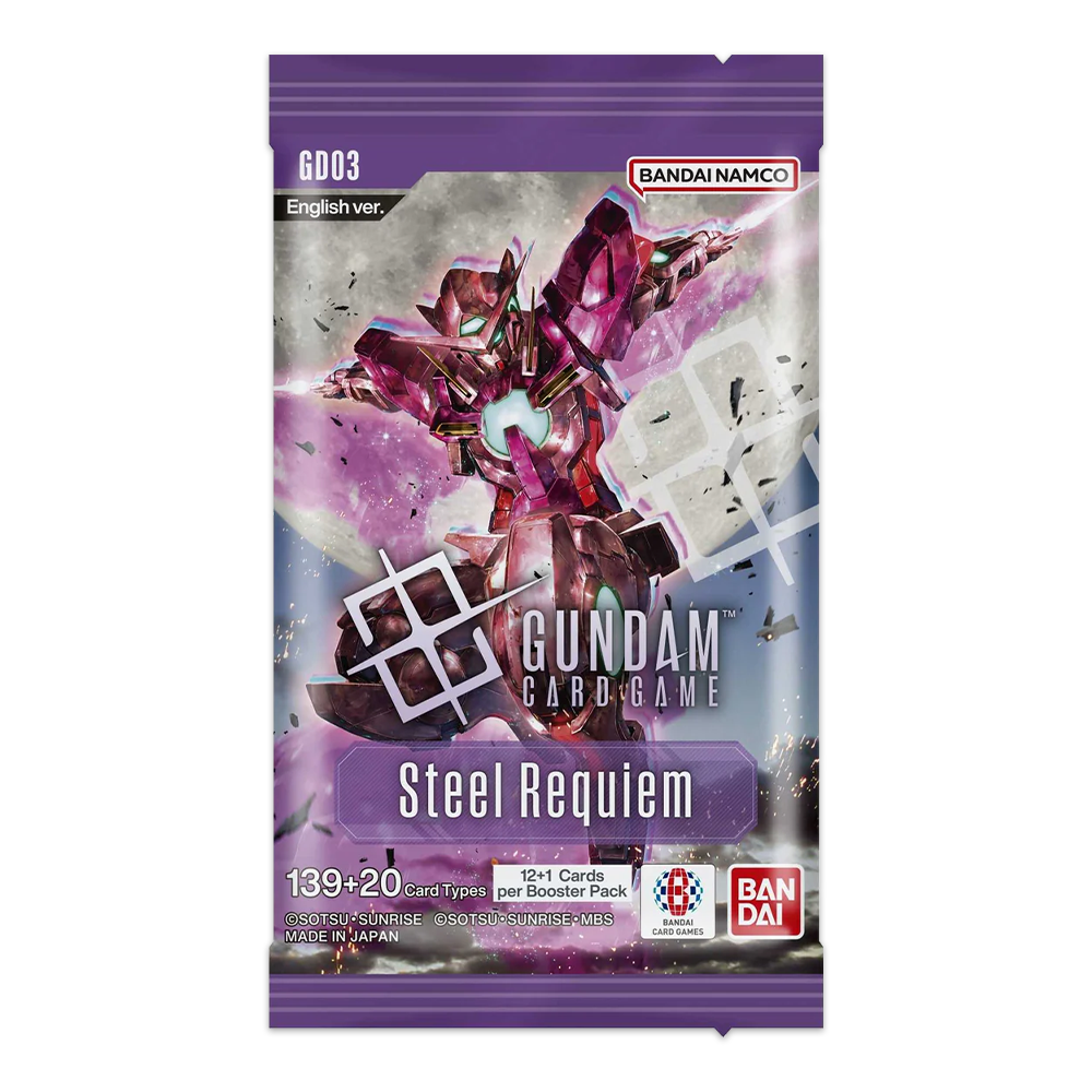 Gundam Card Game Booster Pack GD-03 Steel Requiem