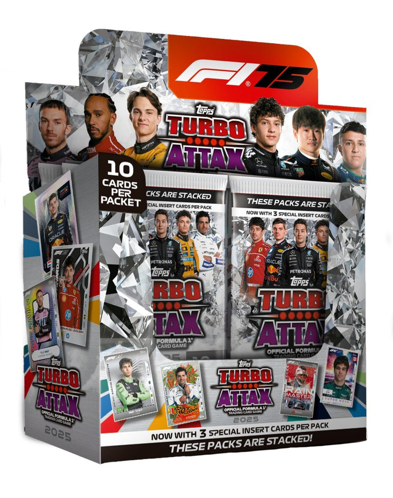 Formula 1 Turbo Attax TCG 2025 Booster Box