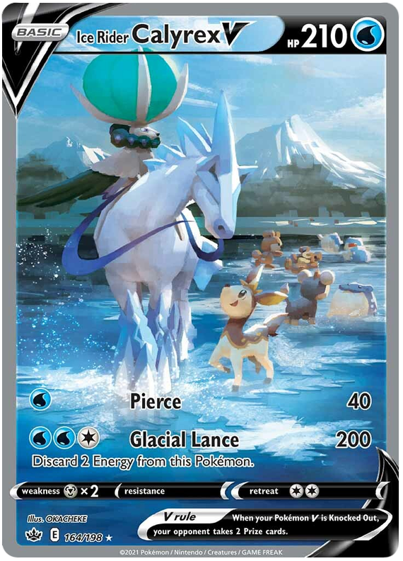 Calyrex Cavalier de Glace V - Règne de Glace - 164/198
