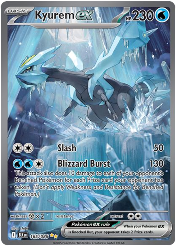 Kyurem ex - Black Bolt - 165/086