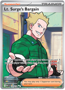 Lt. Surge's Bargain - Mega Evolution - 170/132