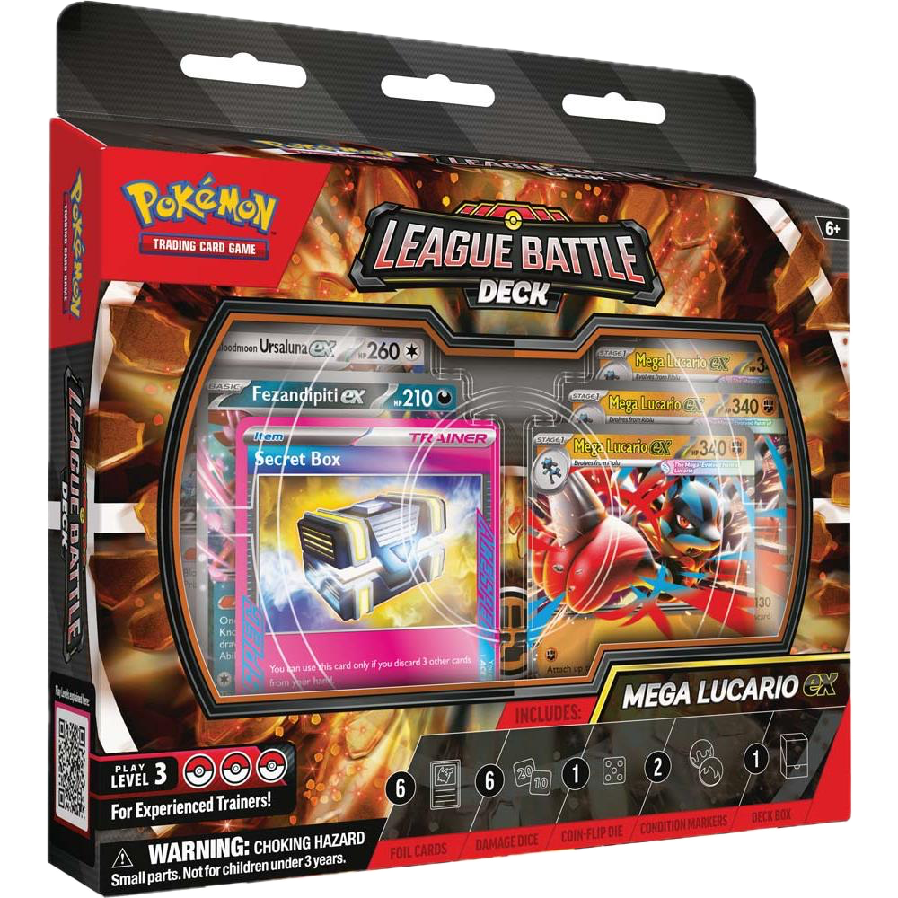 Pokémon Mega Lucario ex League Battle Deck