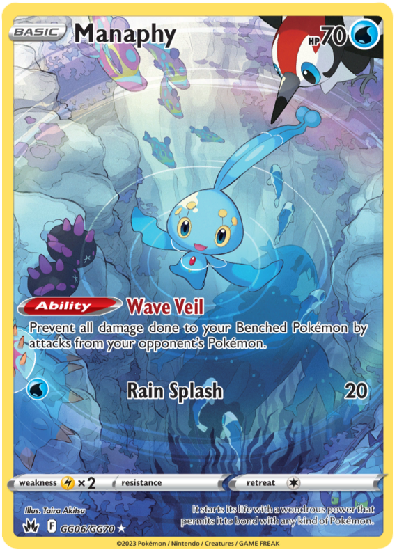 Manaphy - Crown Zenith - GG06/GG70