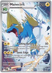 Manectric - Noir profond - 089/084