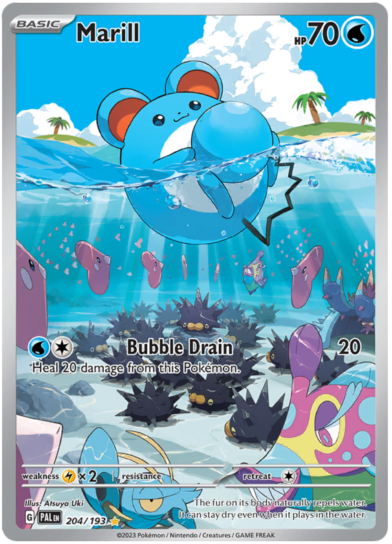 Marill - Paldea Evolved - 204/193