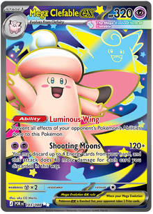 Mega Clefable ex - Perfect Order - 103/088