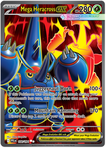 Mega Heracross ex - Phantasmal Flames - 108/094