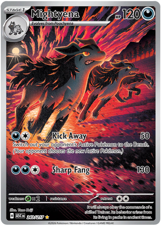 Mightyena - Héros Ascendants - 243/217