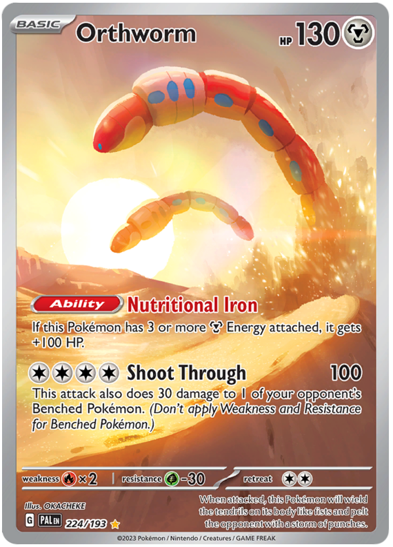 Orthworm - Paldea Evolved - 224/193