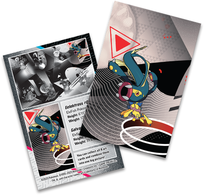 Pokémon Beleef een episch avontuur in de Unova-regio, waar legenden tot leven komen en eenheid centraal staat!Trek eropuit met vertrouwde gezichten zoals Snivy en laat hem evolueren tot de majestueuze Serperior ex. Ontdek de kracht van idealen met iconisc