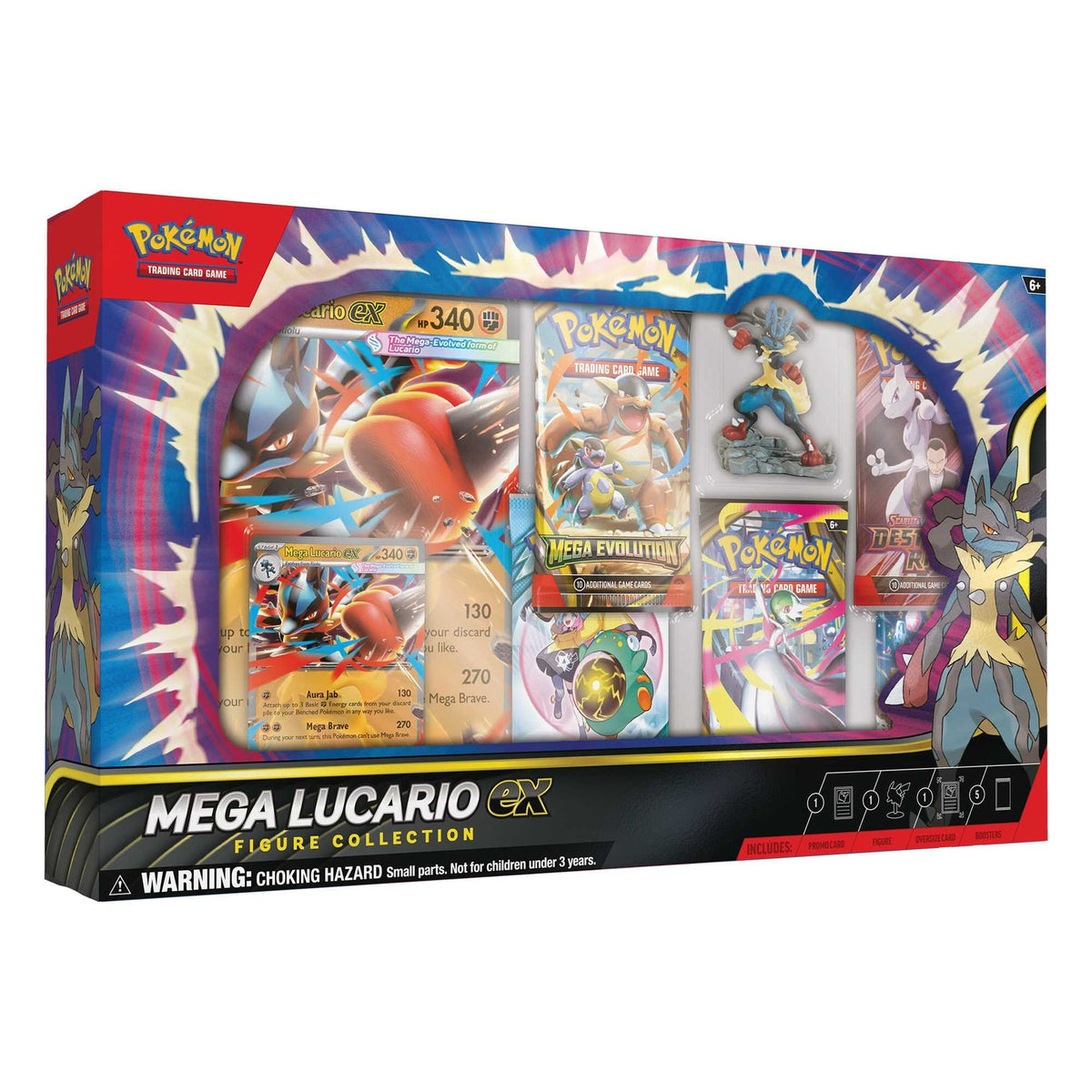 Pokémon TCG: Mega Lucario ex Figure Collection