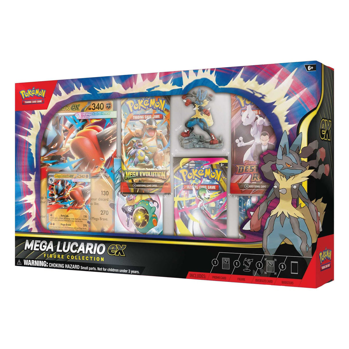 Pokémon TCG: Mega Lucario ex Figure Collection