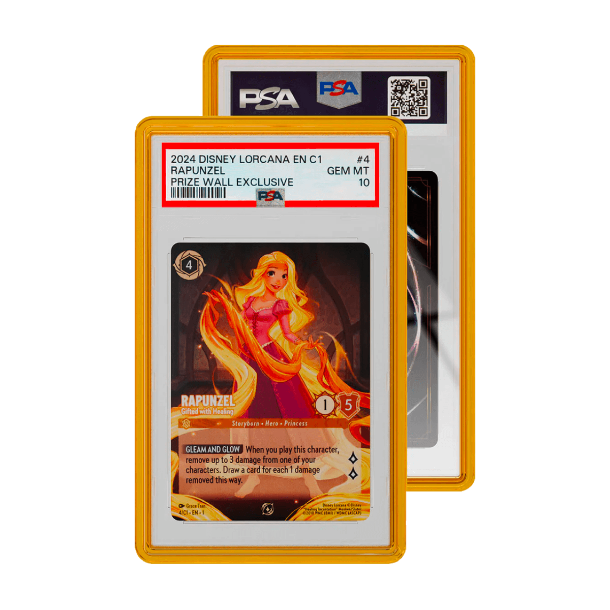 GradedGuard - Slab Protector - CGC/CSG - Amber (Jewel)