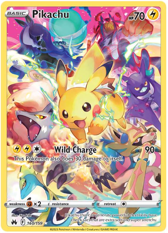 Pikachu - Crown Zenith - 160/159