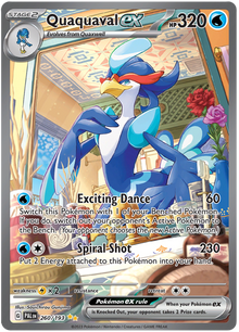 Quaquaval ex - Paldea Evolved - 260/193