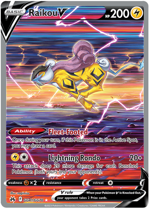 Raikou V - Crown Zenith - GG41/GG70