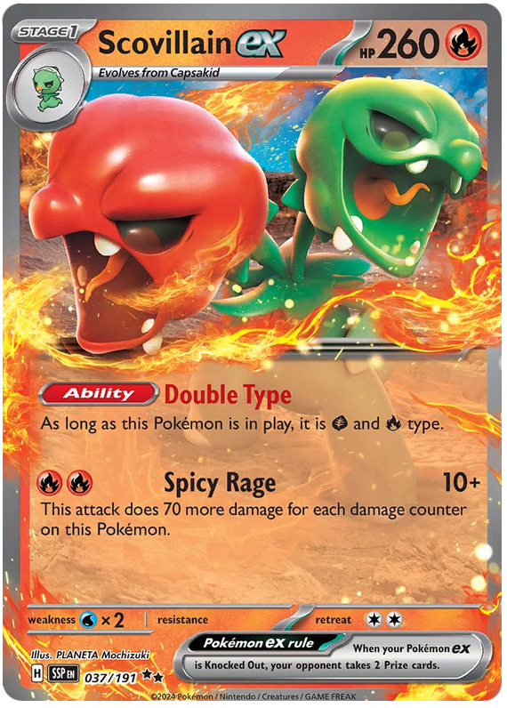 Scovillain ex - Surging Sparks - 37/250