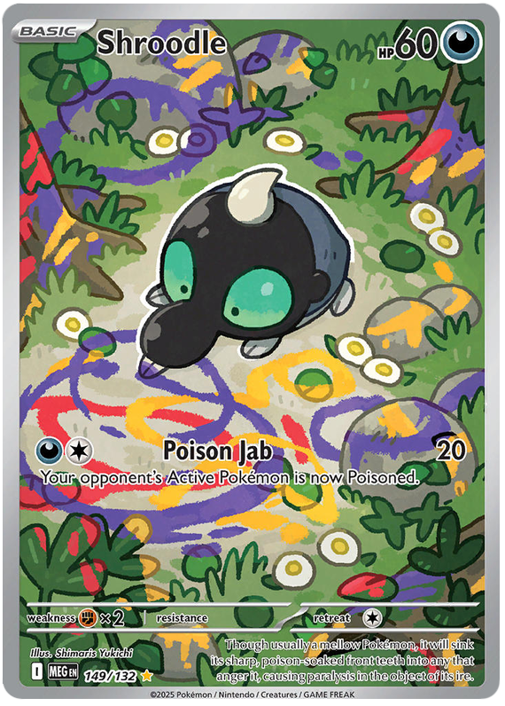 Shroodle - Mega Evolution - 149/132