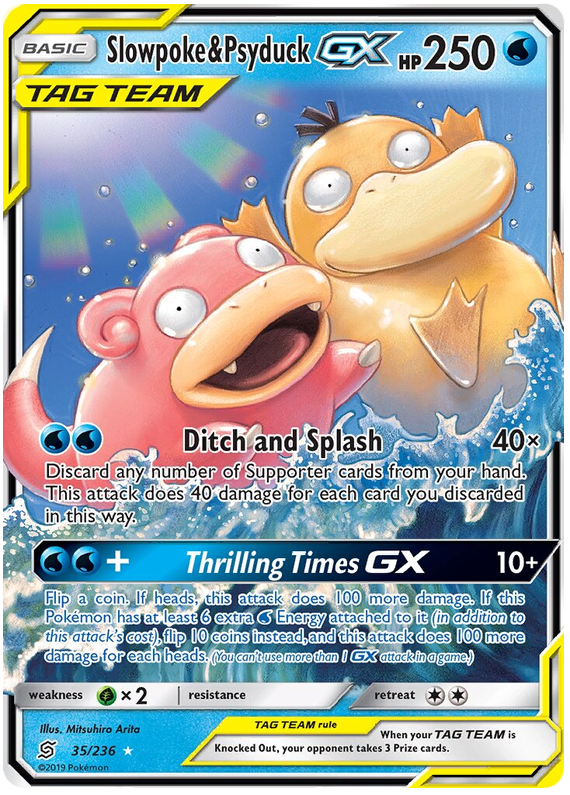Slowpoke & Psyduck GX - Unified Minds - 35/236