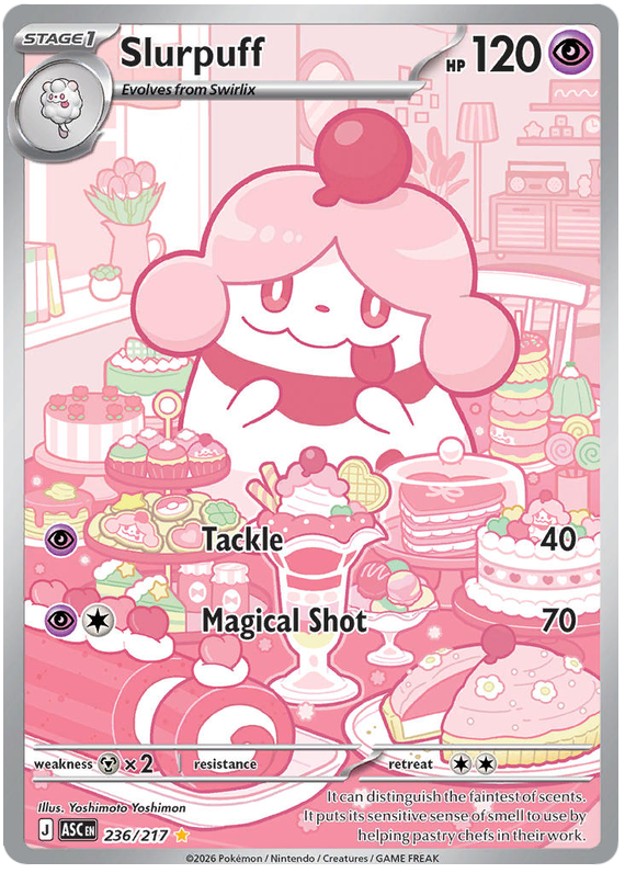 Slurpuff - Ascended Heroes - 236/217