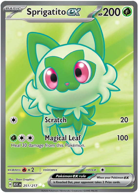 Sprigatito ex - Ascended Heroes - 251/217