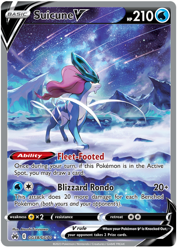 Suicune V - Crown Zenith - GG38/GG70