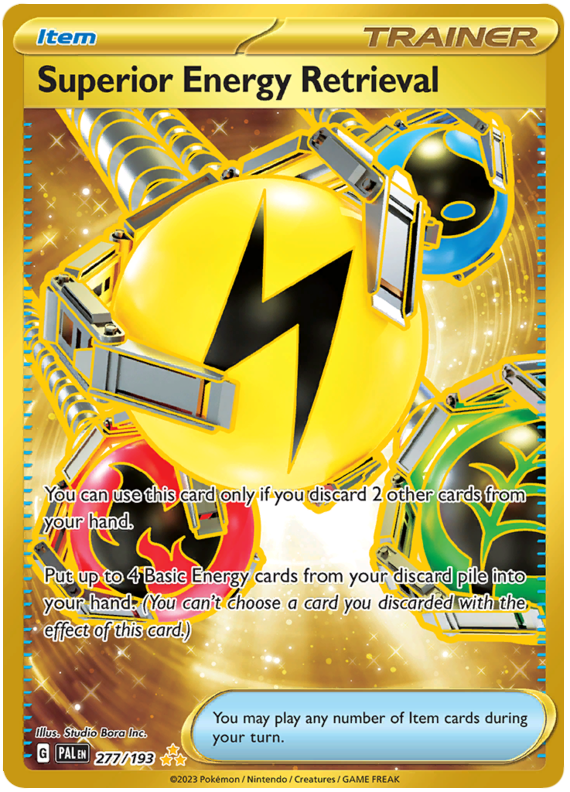 Superior Energy Retrieval - Paldea Evolved - 277/193