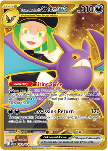 Le Crobat ex du Team Rocket - Rivaux prédestinés - 242/182