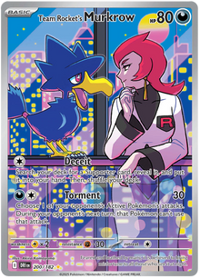 Team Rocket's Murkrow - Destined Rivals - 200/182