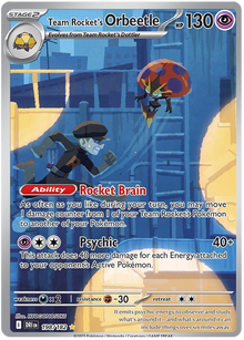 Team Rocket's Orbeetle - Destined Rivals - 198/182