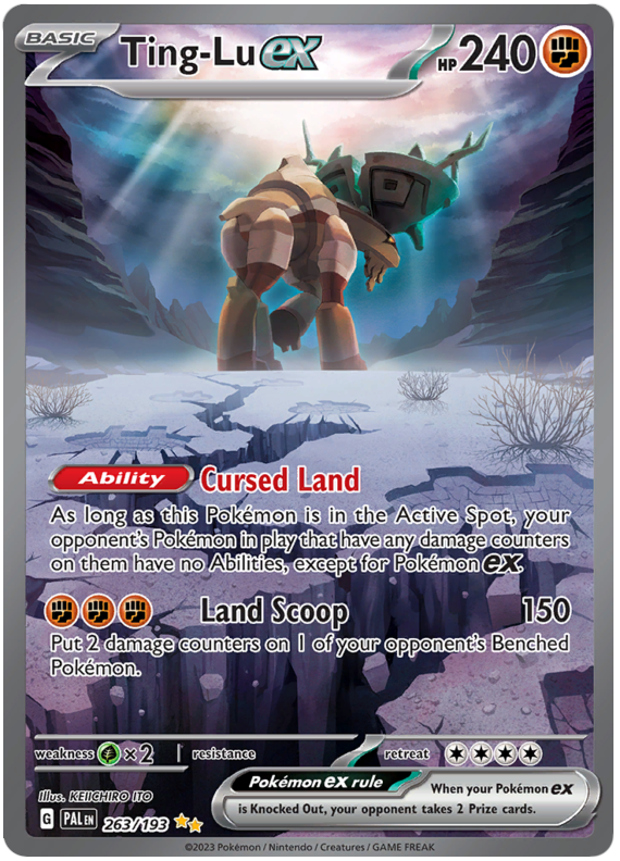 Ting-Lu ex - Paldea Evolved - 263/193