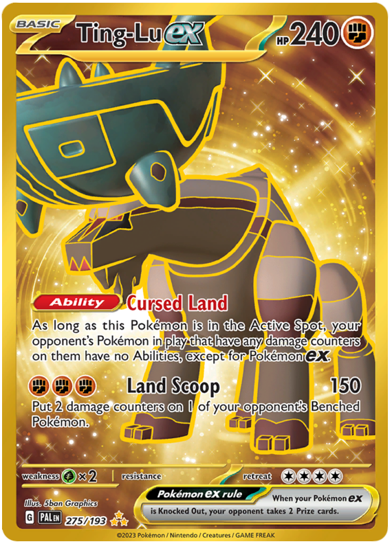 Ting-Lu ex - Paldea Evolved - 275/193