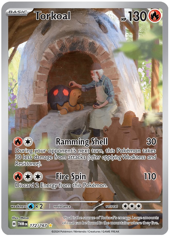Torkoal - Twilight Masquerade - 172/167