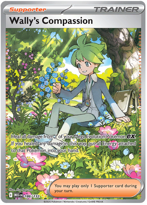 Wally's Compassion - Mega Evolution - 186/132