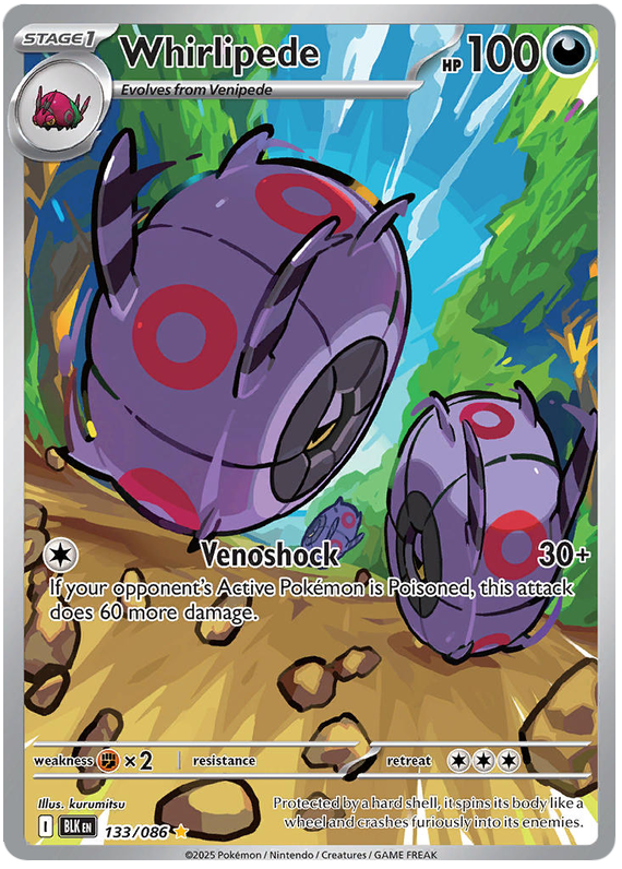 Whirlipede - Black Bolt - 133/086