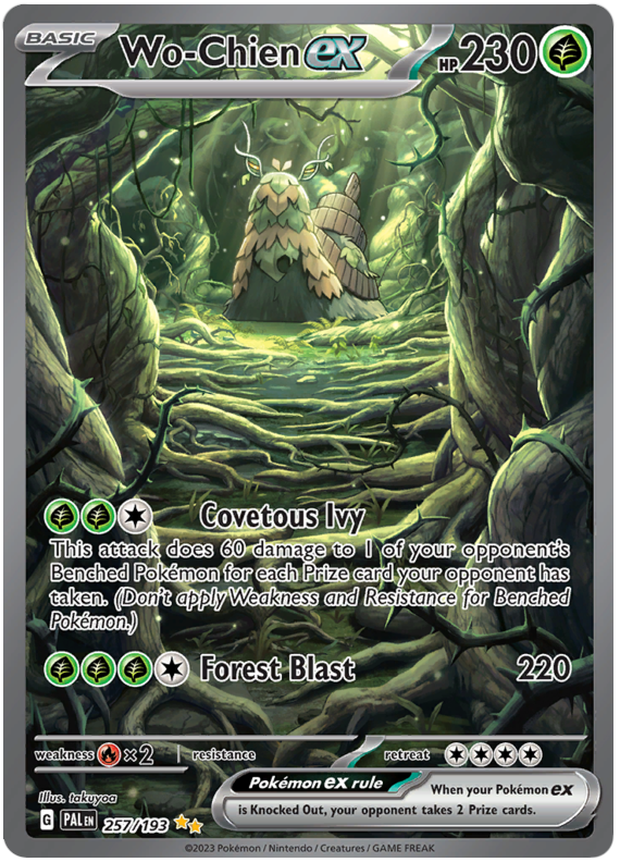 Wo-Chien ex - Paldea Evolved - 257/193