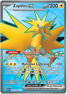 Zapdos ex - Scarlet & Violet 151 - 192/165