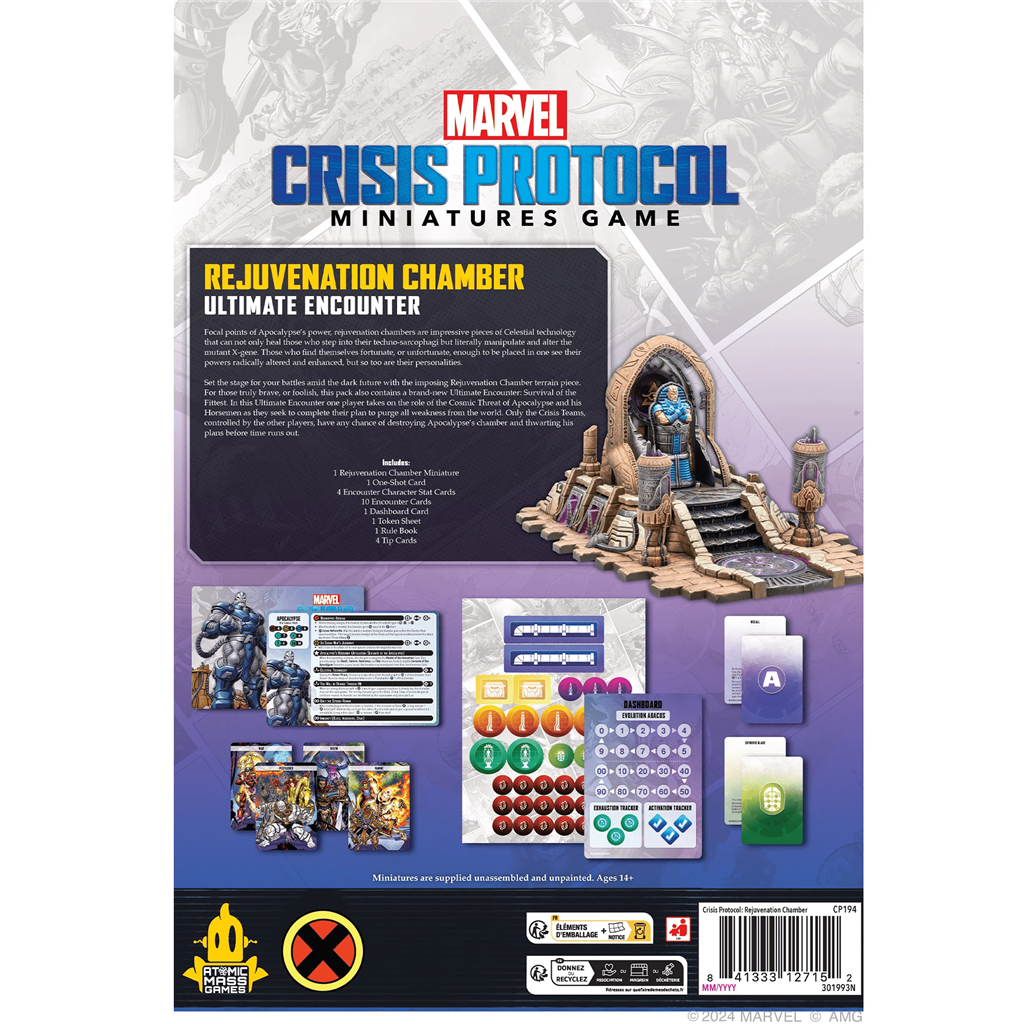 Chambre de Rajeunissement Marvel : Confrontation Ultime